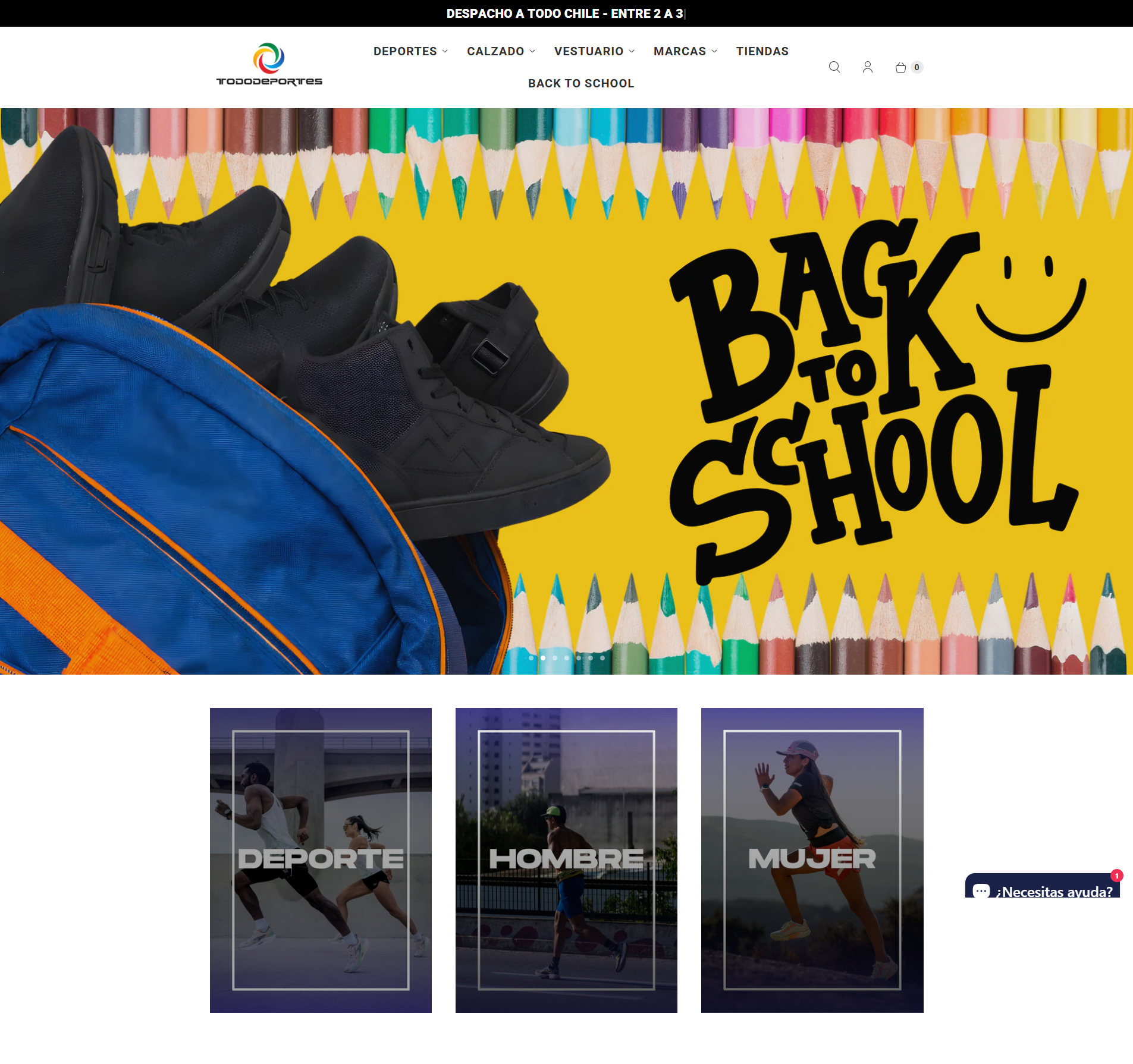 Ecommerce Tododeportes